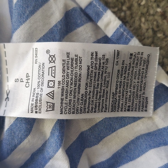 Gap Folkstyle Cotton Blouse - Picture 6 of 10